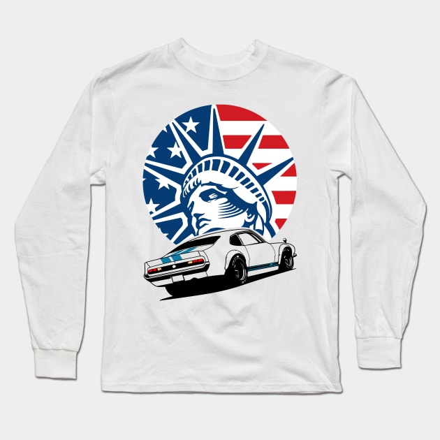 Shelby Mustang Long Sleeve T-Shirt by EtyazaForez